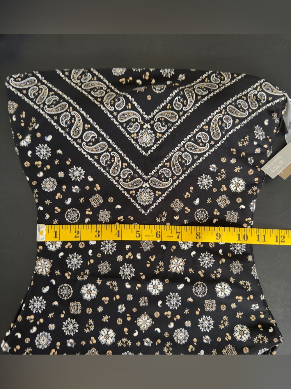NWT!  J. Crew Gemma one-piece in bandana-print Classic Sculpt™ - Picture 2 of 8